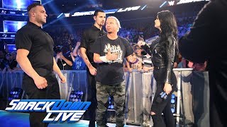 Paige fires James Ellsworth SmackDown LIVE July 24 2018 [upl. by Eanil]