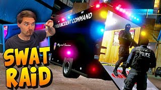 LSPDFR SWAT Raid at the Construction Site  GrandTheftAuto5 GTA5Police MOD SERIES [upl. by Isis173]