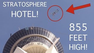 Stratosphere Sky Jump Full HD Experience Las Vegas [upl. by Courtund]