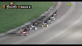 08032024 HIAWATHA  Race 8 Post 3 [upl. by Anawad]