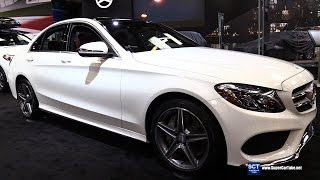 2016 MercedesBenz CClass C300 4matic  Exterior and Interior Walkaround  2016 Montreal Auto Show [upl. by Pesvoh]