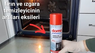 Domol Fırın Temizleyici Gerçekten İşe Yarıyor mu⁉️FIRIN TEMİZLİĞİ✅️ Fırınınız parlasın‼️ [upl. by Velick]