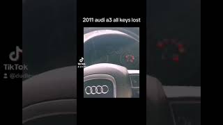 Audi a3 2011 all keys lost [upl. by Dahaf]