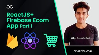 Build an Ecommerce website using React Firebase  Part 1 [upl. by Aruam]