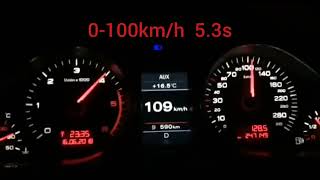 AUDI Q7 60TDI Stage1 acceleration [upl. by Alsworth979]