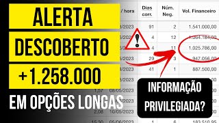 DESCUBRA AS MAIORES OPERAÇÕES COM OPÇÕES LONGAS DO MERCADO [upl. by Kimbra496]