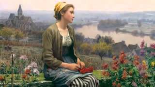 BEL ART Beautiful Paintings amp Music Daniel Ridgway Knight amp E Co [upl. by Drake28]