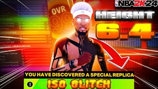 BEST STEEZO ISO GLITCH BUILD IN NBA 2K24  GAMEBREAKING 😱 [upl. by Namdor]