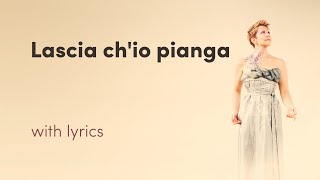 Joyce DiDonato  Lascia chio pianga Lyric Video [upl. by Phoebe395]