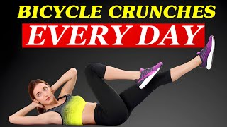 What Would Happen To Your Body When You Do Bicycle Crunches Every Day For 30 Days [upl. by Nerland]