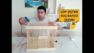 Çöp Şişten Kuş Kafesi Yapımı [upl. by Rodi]