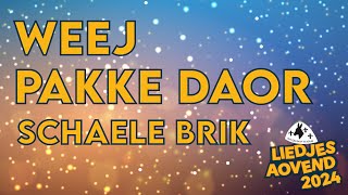 Weej Pakke Daor  Schaele Brik  Songtekst video [upl. by Giguere]