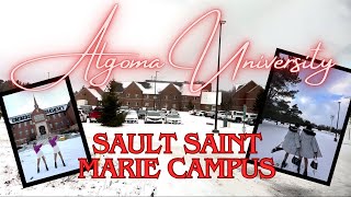 Algoma University Sault Saint Marie Campus Tour  SSM Day 2  dancing twins [upl. by Ihn932]