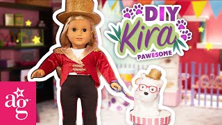 Pets Play to Learn with Kira and Maritza  Kira’s PAWesome DIYs  American Girl [upl. by Lyn]