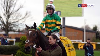 SUPERB from Nico de Boinville Iberico Lord wins the Betfair Hurdle at Newbury [upl. by Ycat]