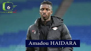 Amadou Haidara réagit sur les rumeurs de transfert à Manchester [upl. by Yraillih]