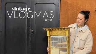 Antique Auction Pickup  A VINTAGE VLOGMAS 21 Day 18 [upl. by Cahan980]