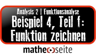 Kurvendiskussion Beispiel 4f Funktion zeichnen  A1904 [upl. by Eihcra]