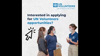 Apply to UN volunteer opportunities on the Unified Volunteer Platform UVP [upl. by Photima]