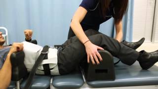 HealthMax Physiotherapy  Spinal Decompression Therapy Demonstration [upl. by Clorinde]