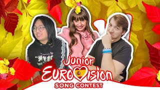 REACTION  🇪🇸 Spain Jesc2024  Chloe DelaRosa quotComo la Lolaquot [upl. by Brandt]