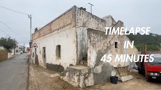 Brothers Buy An Abandoned House In Portugal 18 Months Start To Finish Timelapse [upl. by Syverson]