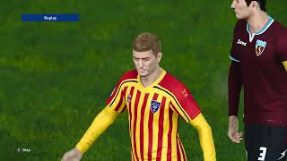 US Salernitana vs US Lecce PES 2021 GAMEPLAY [upl. by Yendroc]