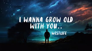 I wanna grow old with you Lyrics  Westlife [upl. by Eegnat751]