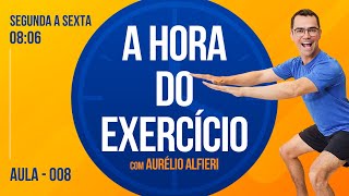 ⏰ A HORA do Exercício  Quarta às 0806  Aurélio Alfieri 008 [upl. by Bertine]