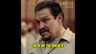 El Chapo Stabs Don Neto In The Back 🥶  Narcos Mexico shorts [upl. by Nuahsal]