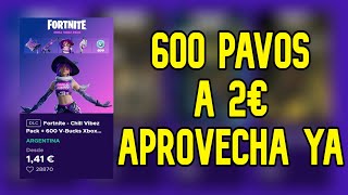 Compro 600 PAVOS A 2€ VECES ILIMITADAS  FORTNITE [upl. by Boris824]