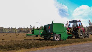 IMT 539 Pravi Lom  Baliranje Trave  Farming Simulator 22 [upl. by Musa]