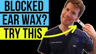 How to REMOVE blocked EAR WAX at home  Demonstration of Medi Grade Ear Wax Removal Syringe [upl. by Sirred]