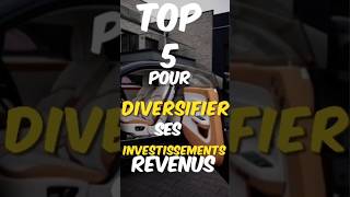 Top 5 des façons de diversifier vos revenus dès maintenant [upl. by Ydarb823]