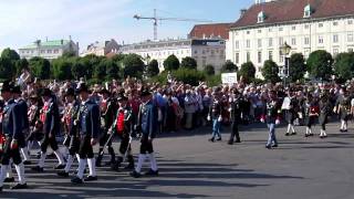 Otto von Habsburg Trauermarsch  smuteční pochod  Wien  167 2011  23avi [upl. by Analram]