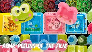 ASMR Peeling Off the Film Relaxing sounds Satisfying video 7 [upl. by Onaicram]