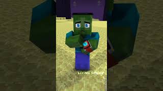 ENDER DRAGON VS ZOMBIE 🤕ft HEROBRINE 😂minecraft shorrts treanding foryou [upl. by Valli]