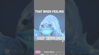 KNEE SURGERY TURNS INTO BLUE LOBSTER🦞🟦🎹meme funny kneesurgey grinch fyp [upl. by Gerdi176]