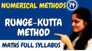 Introduction to RungeKutta MethodRK MethodNumerical methodsBCA MathsBtech MathsDream Maths [upl. by Hardden]