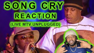 Jay Z Song Cry Live MTV Unplugged REACTION [upl. by Rolan]