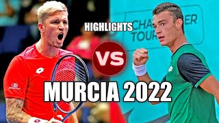 Dennis Novak vs Carlos Gimeno Valero MURCIA 2022 Highlights [upl. by Locke]