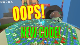 Onett Messed Up Oops New Code I Roblox Bee Swarm Simulator [upl. by Ymac92]