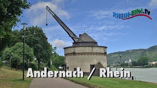 Andernach  Stadt Sehenswürdigkeiten  RheinEifelTV [upl. by Assenaj]