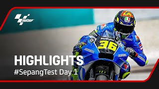 MotoGP™ Day 1 Highlights  2022 SepangTest [upl. by Hankins]