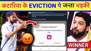 😡Fans Angry on Love kataria Eviction । Love kataria Evicted । Jio Cinema Deleted। Bigg Boss eviction [upl. by Creigh]