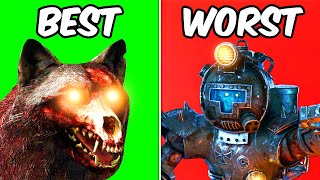 I Ranked Every Zombies Boss [upl. by Rhonda730]