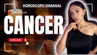 ♋CANCER HOROSCOPO 28 OCTUBRE AL 3 DE NOVIEMBRE 2024 [upl. by Bethezel387]