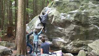 Squamish Bouldering  Sloppy Poppy Mitch [upl. by Lovich57]