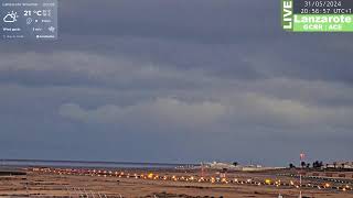 🟢 3152024 LIVE LANZAROTE AIRPORT  CLOSEST WEBCAM  Daytime 304 [upl. by Odlo108]