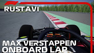 F1 2021 Rustavi International Motorpark  Max Verstappen Onboard  Assetto Corsa [upl. by Ailecra]